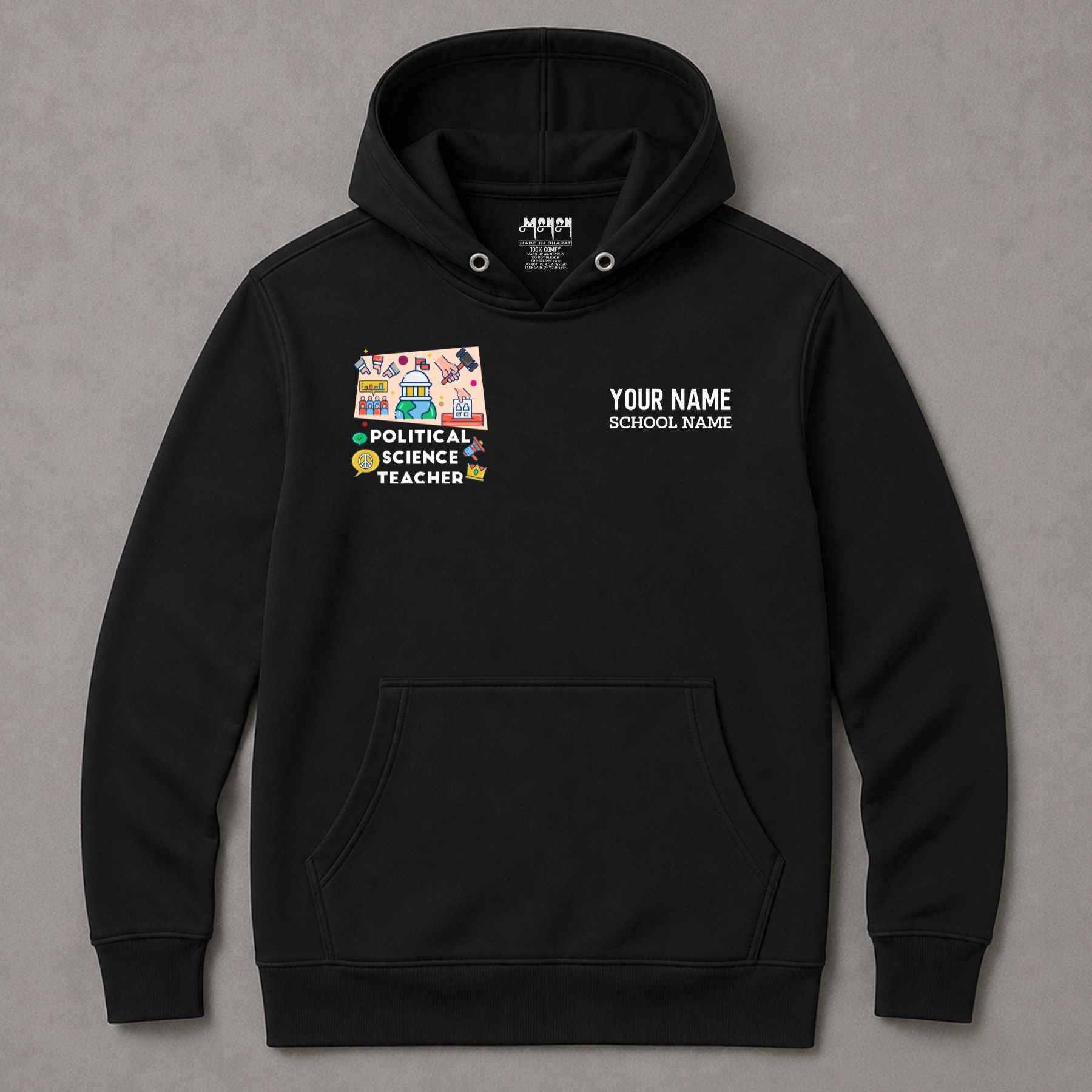 Political Science Teacher - Personalized Unisex Hoodie