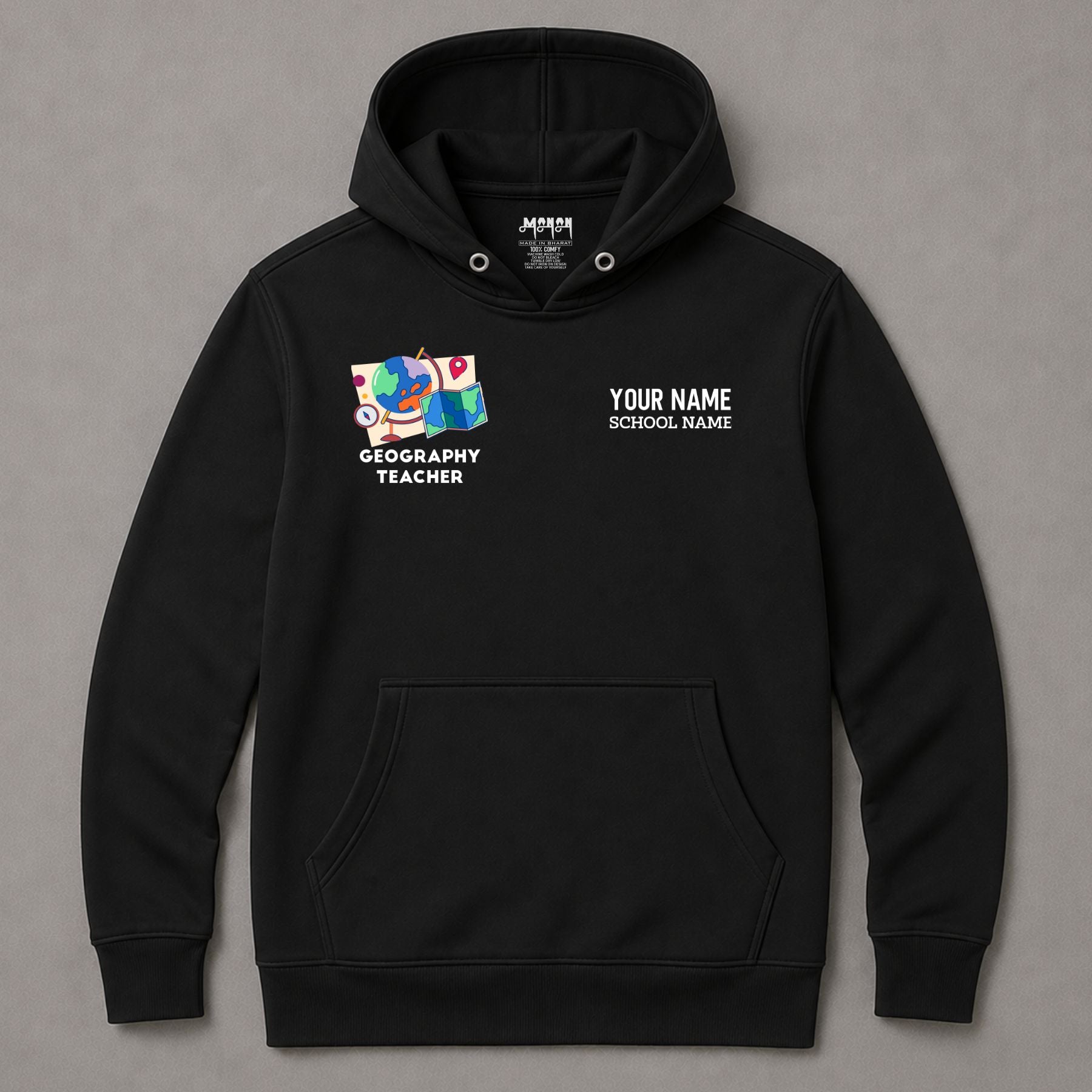 Geography Teacher - Personalized Unisex Hoodie