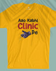 Aao Kabhi Clinic Pe - Men T-shirt