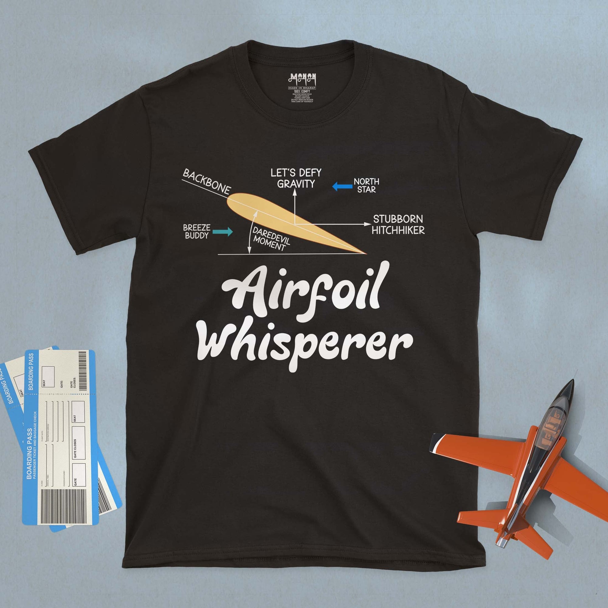 Airfoil Whisperer - Unisex T-shirt For Aerospace &amp; Aeronautical Engineers
