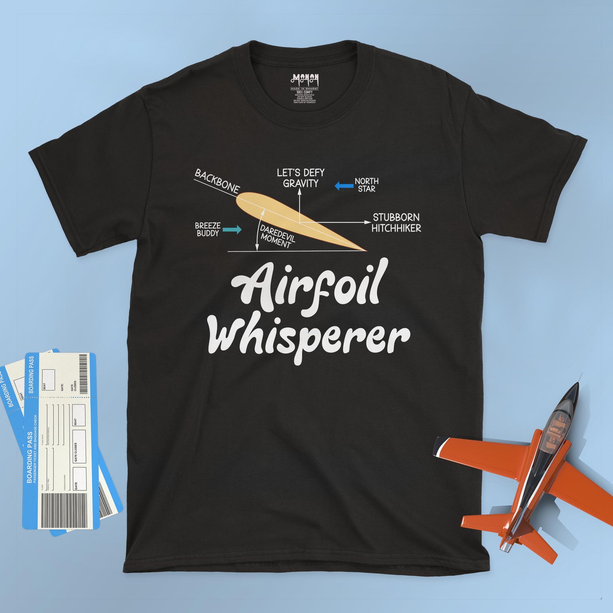 Airfoil Whisperer - Unisex T-shirt For Aerospace &amp; Aeronautical Engineers