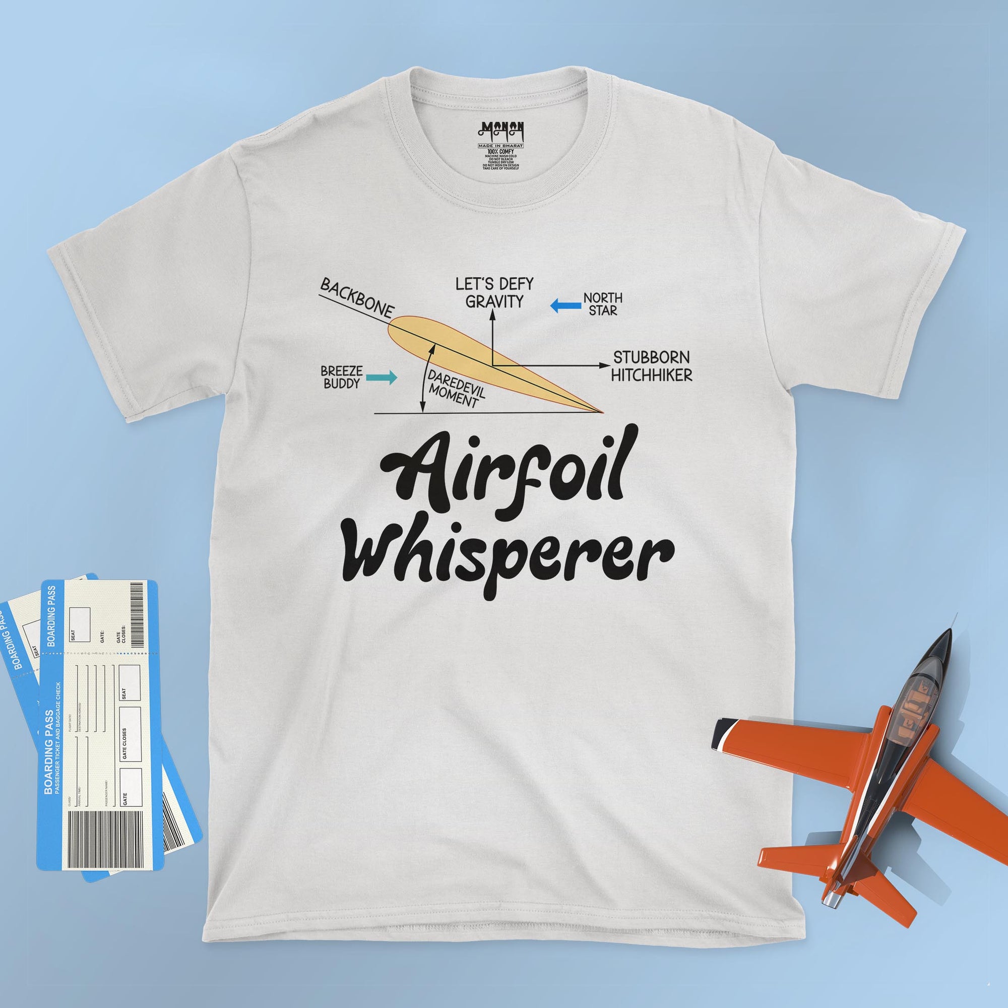 Airfoil Whisperer - Unisex T-shirt For Aerospace &amp; Aeronautical Engineers