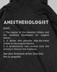 Definition Of Anesthesiologist - Personalized Unisex Zip Hoodie