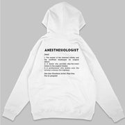 Definition Of Anesthesiologist - Personalized Unisex Zip Hoodie