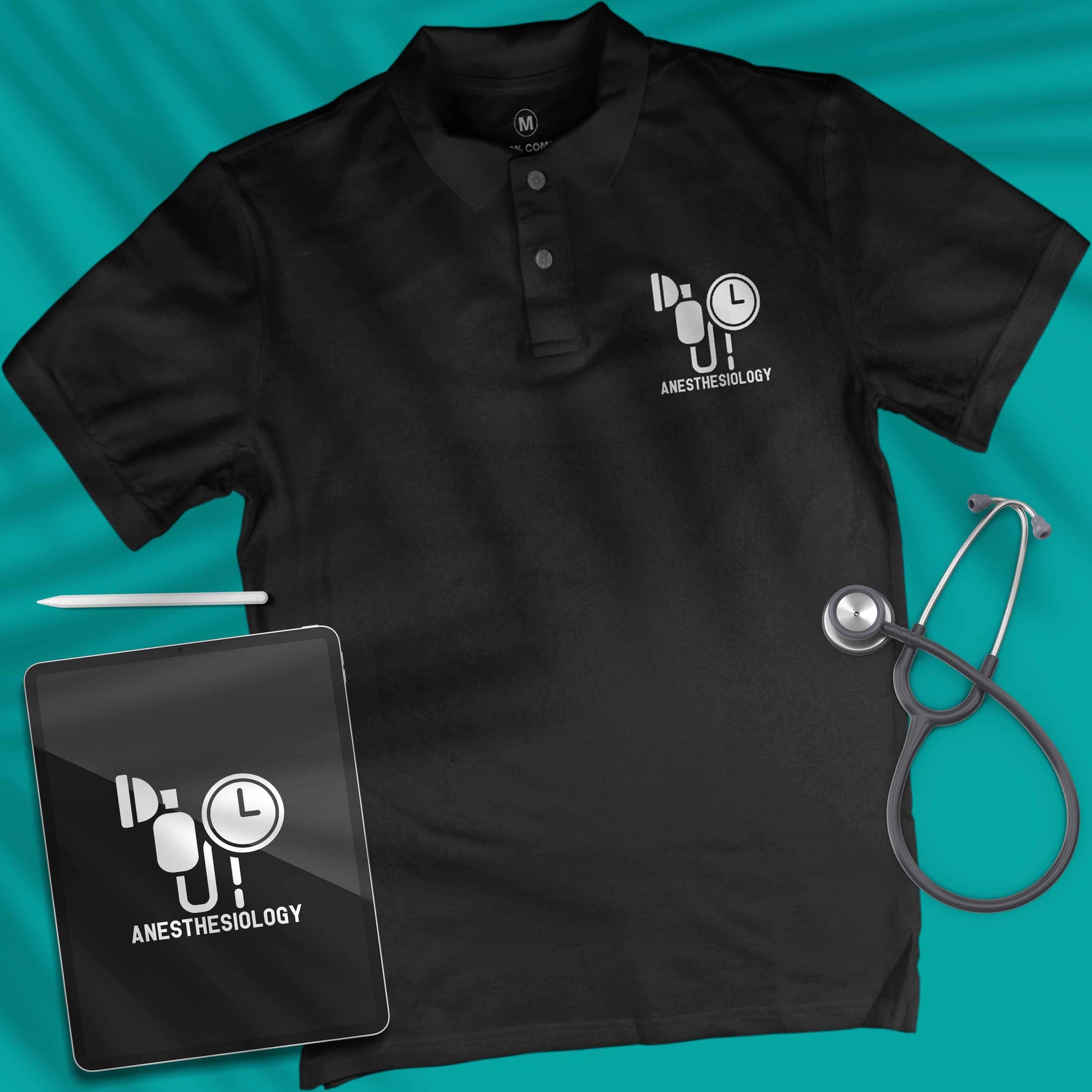 Anesthesiology Logo - Polo T-shirt