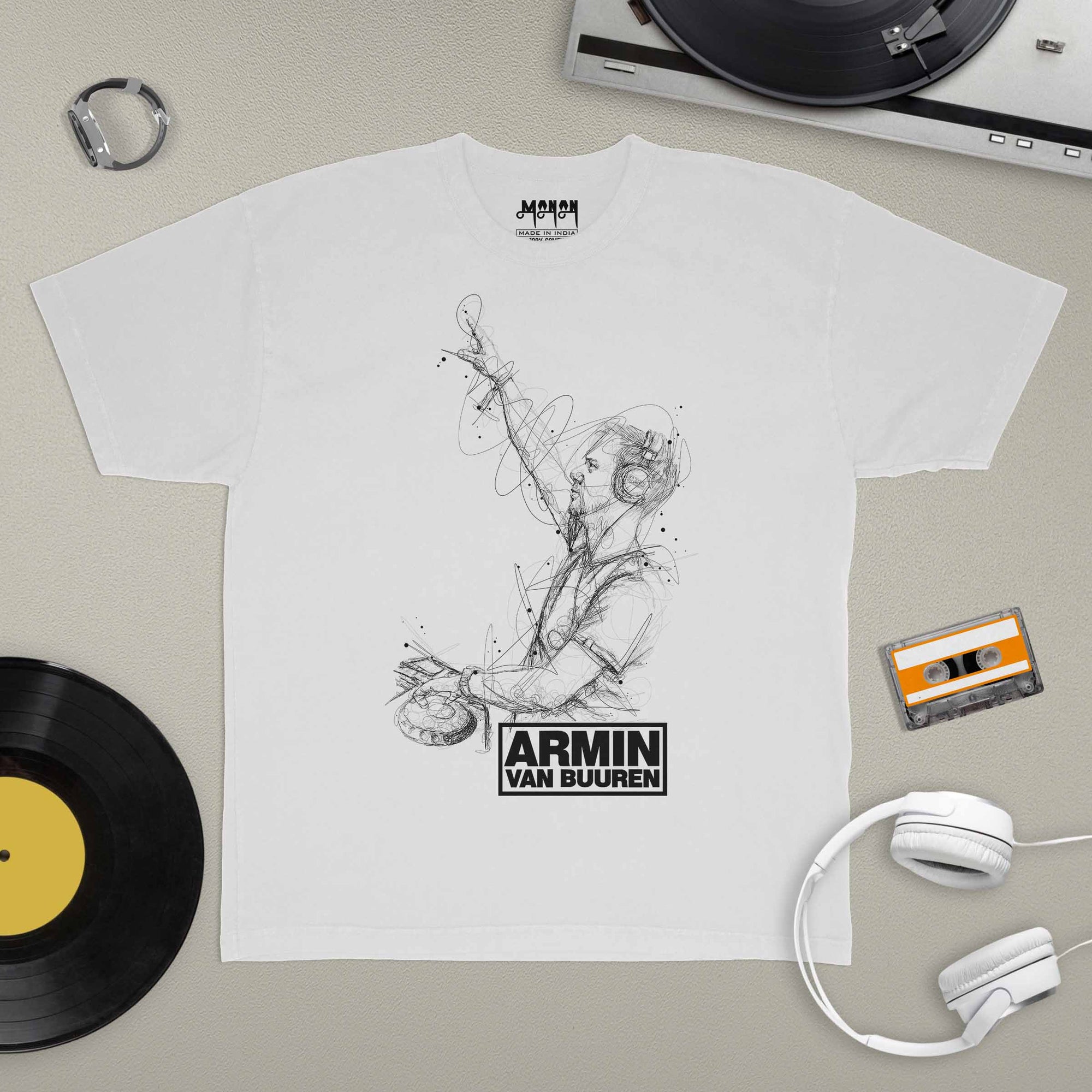 Armin Van Buuren - Fan Art - Unisex Oversized T-shirt