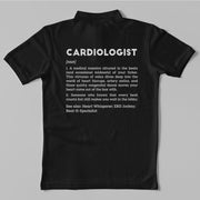 Definition Of Cardiologist - Personalized Unisex Polo T-shirt