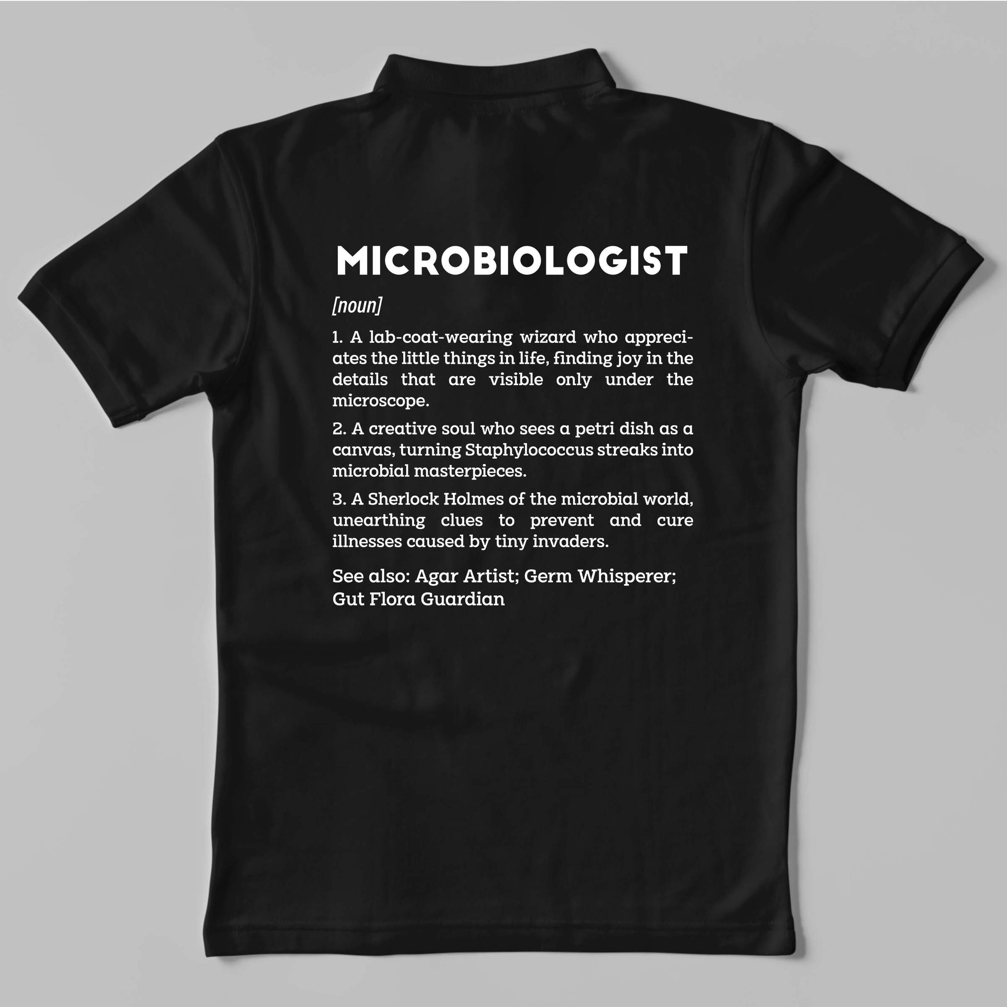 Definition Of Microbiologist - Unisex Polo T-shirt