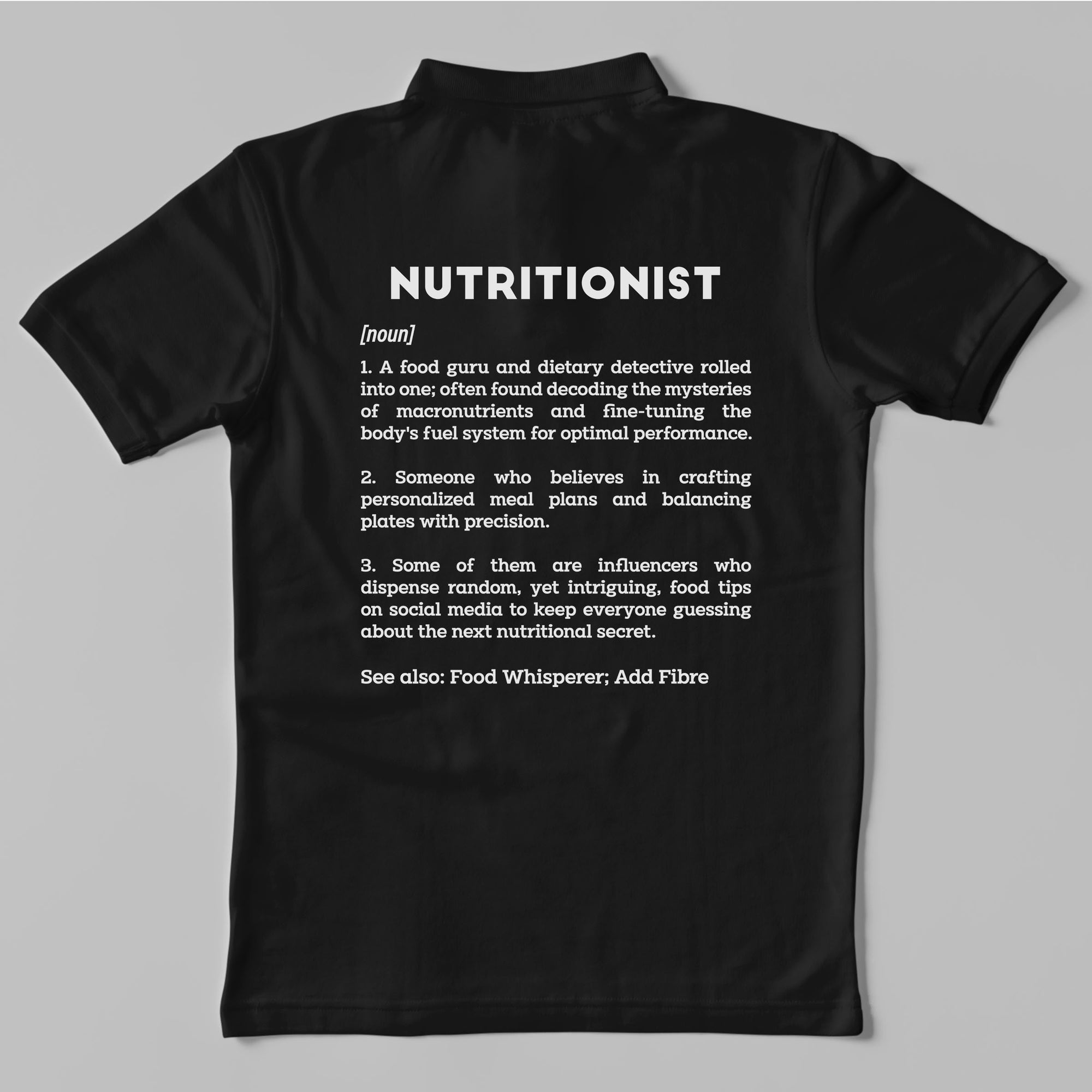Definition Of Nutritionist - Unisex Polo T-shirt