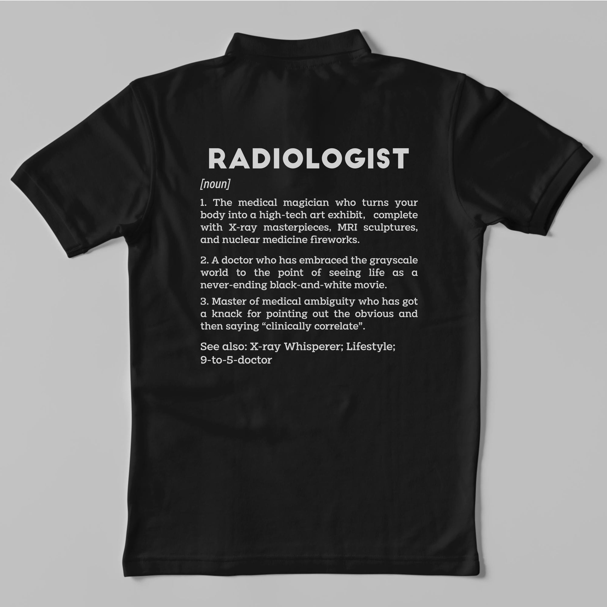 Definition Of Radiologist - Unisex Polo T-shirt