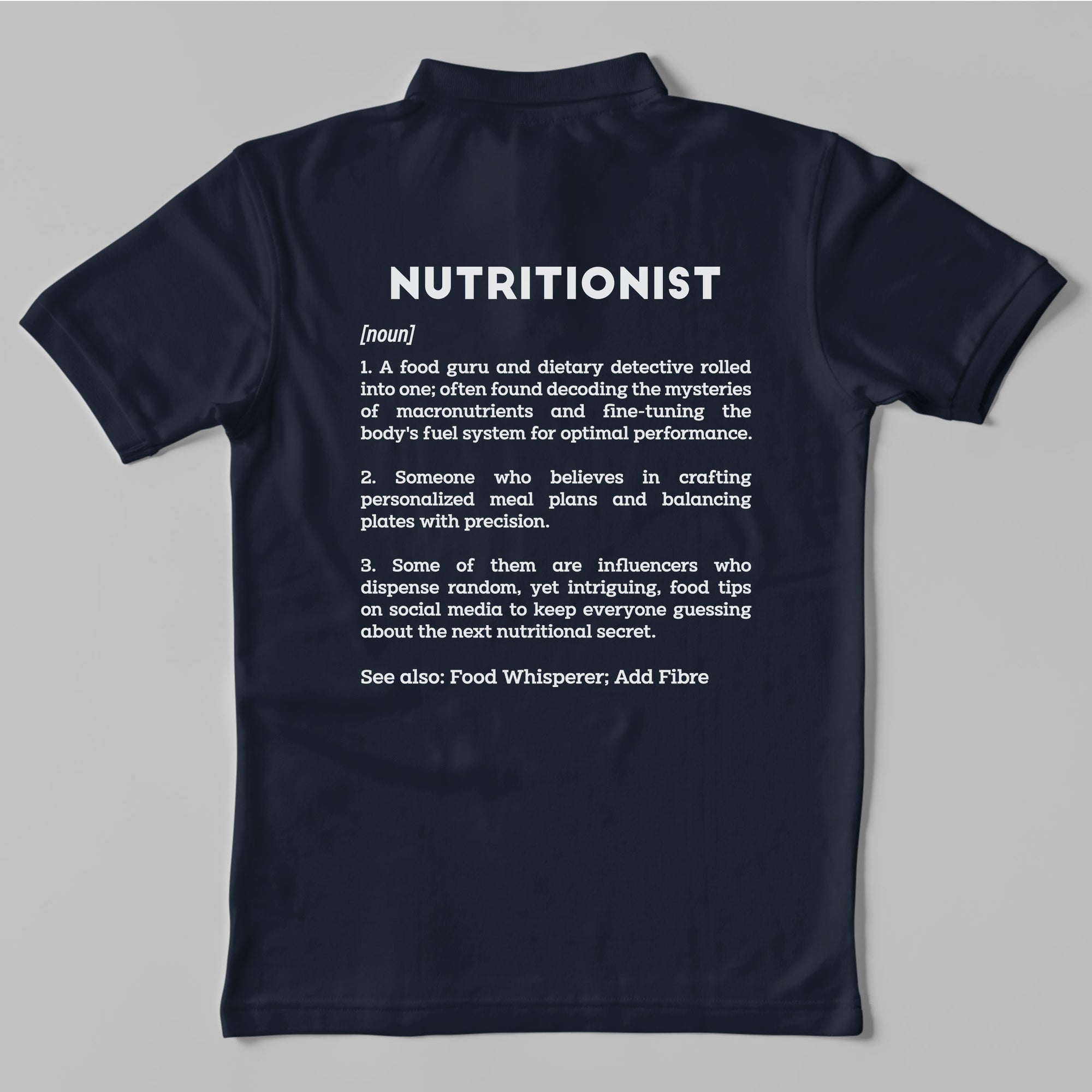 Definition Of Nutritionist - Unisex Polo T-shirt