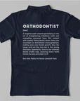 Definition Of Orthodontist - Unisex Polo T-shirt