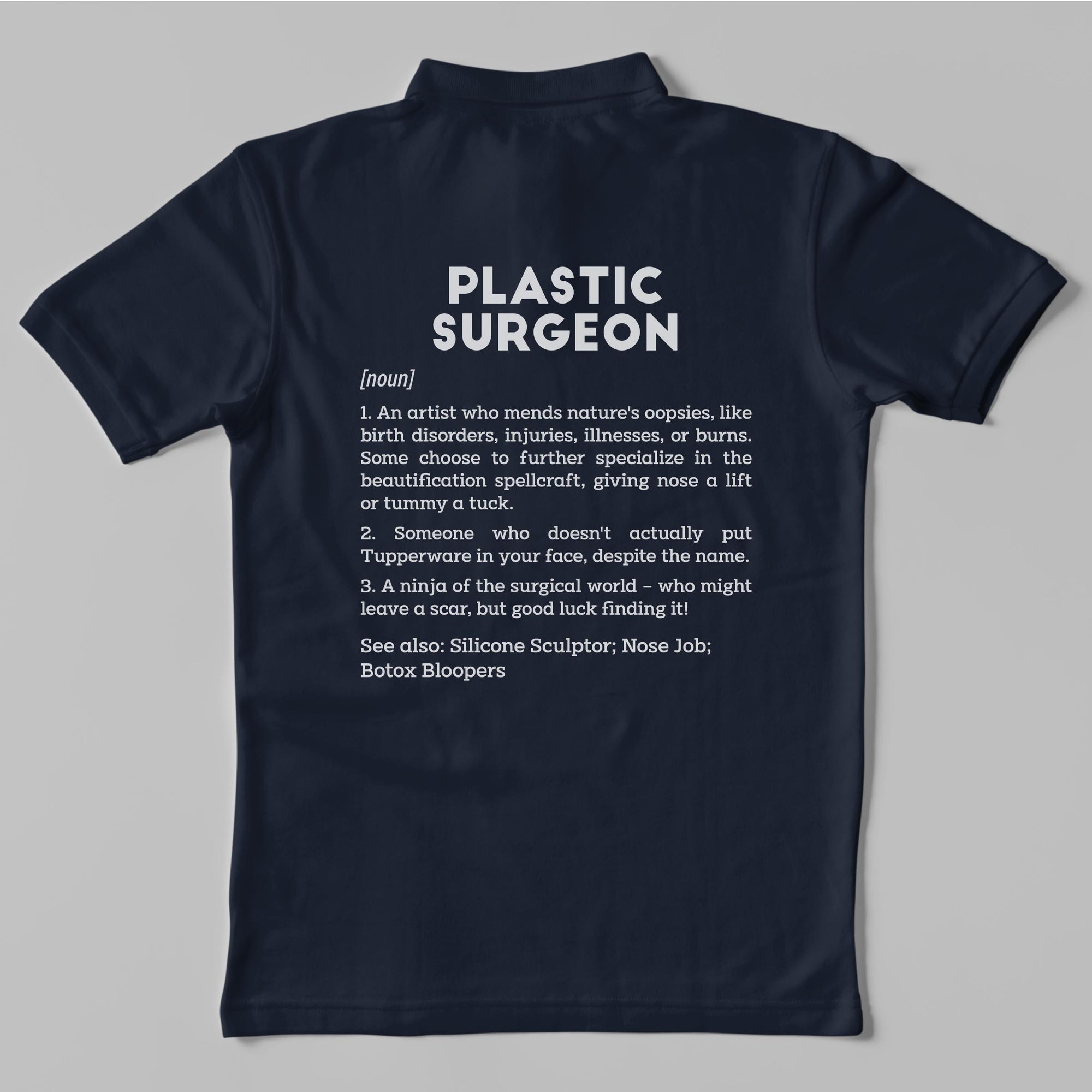 Definition Of Plastic Surgeon - Unisex Polo T-shirt