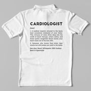 Definition Of Cardiologist - Personalized Unisex Polo T-shirt