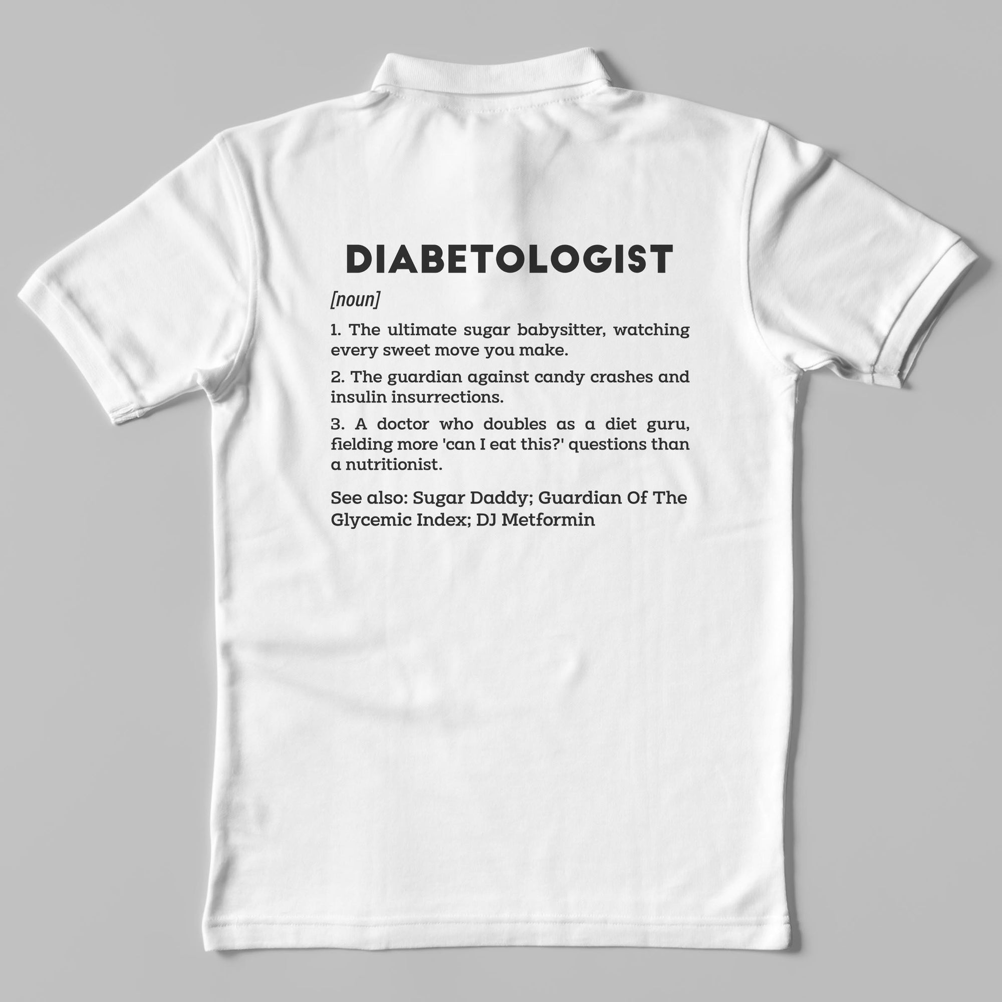 Definition Of Diabetologist - Unisex Polo T-shirt