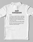 Definition Of ENT Surgeon - Unisex Polo T-shirt
