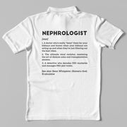 Definition Of Nephrologist - Personalized Unisex Polo T-shirt