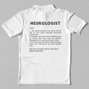 Definition Of Neurologist - Personalized Unisex Polo T-shirt