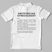 Definition Of Ob-Gyn - Personalized Unisex Polo T-shirt