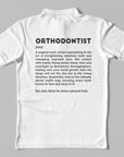 Definition Of Orthodontist - Unisex Polo T-shirt