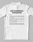 Definition Of Orthopedic Surgeon - Unisex Polo T-shirt