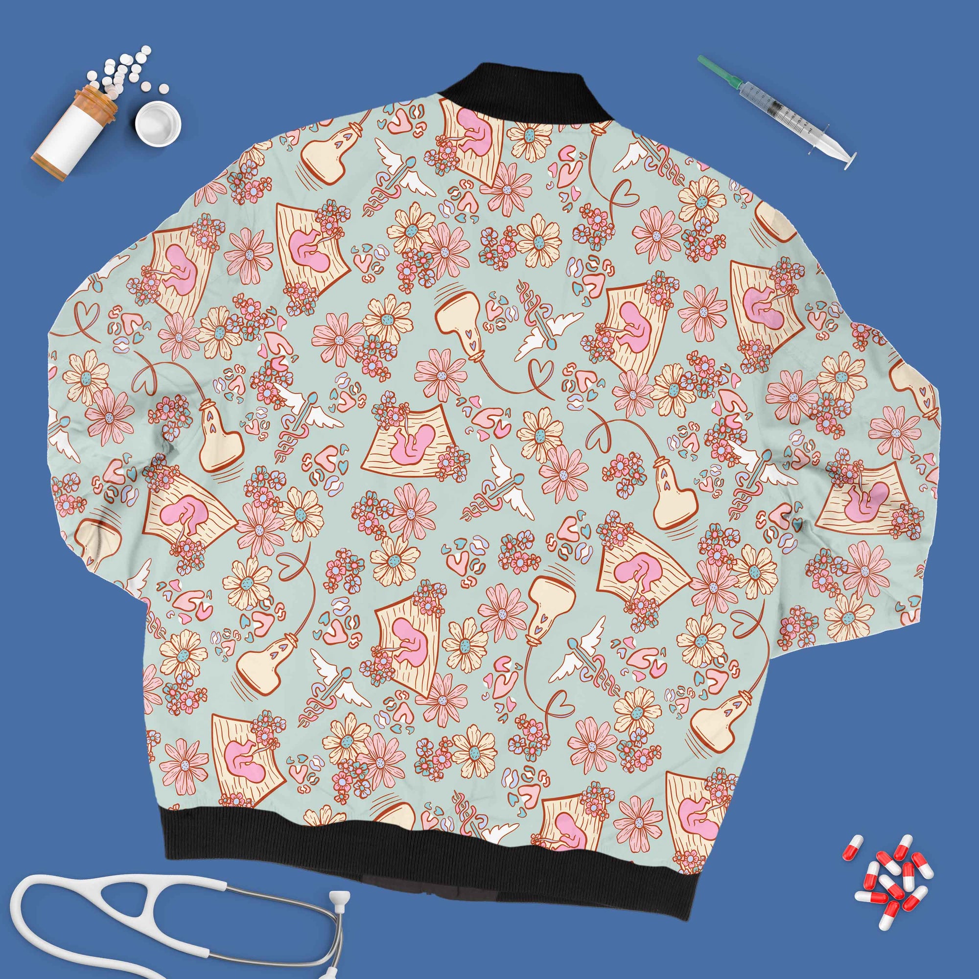 Labor &amp; Delivery - Unisex Printed Jacket