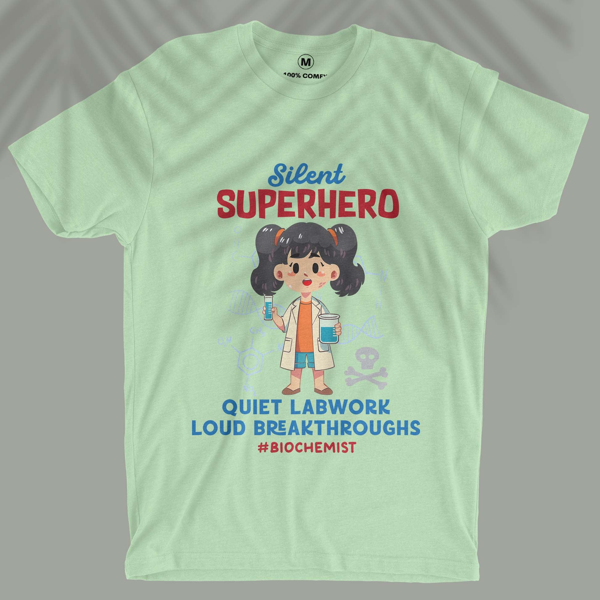 Silent Superhero - Biochemist - Unisex T-shirt