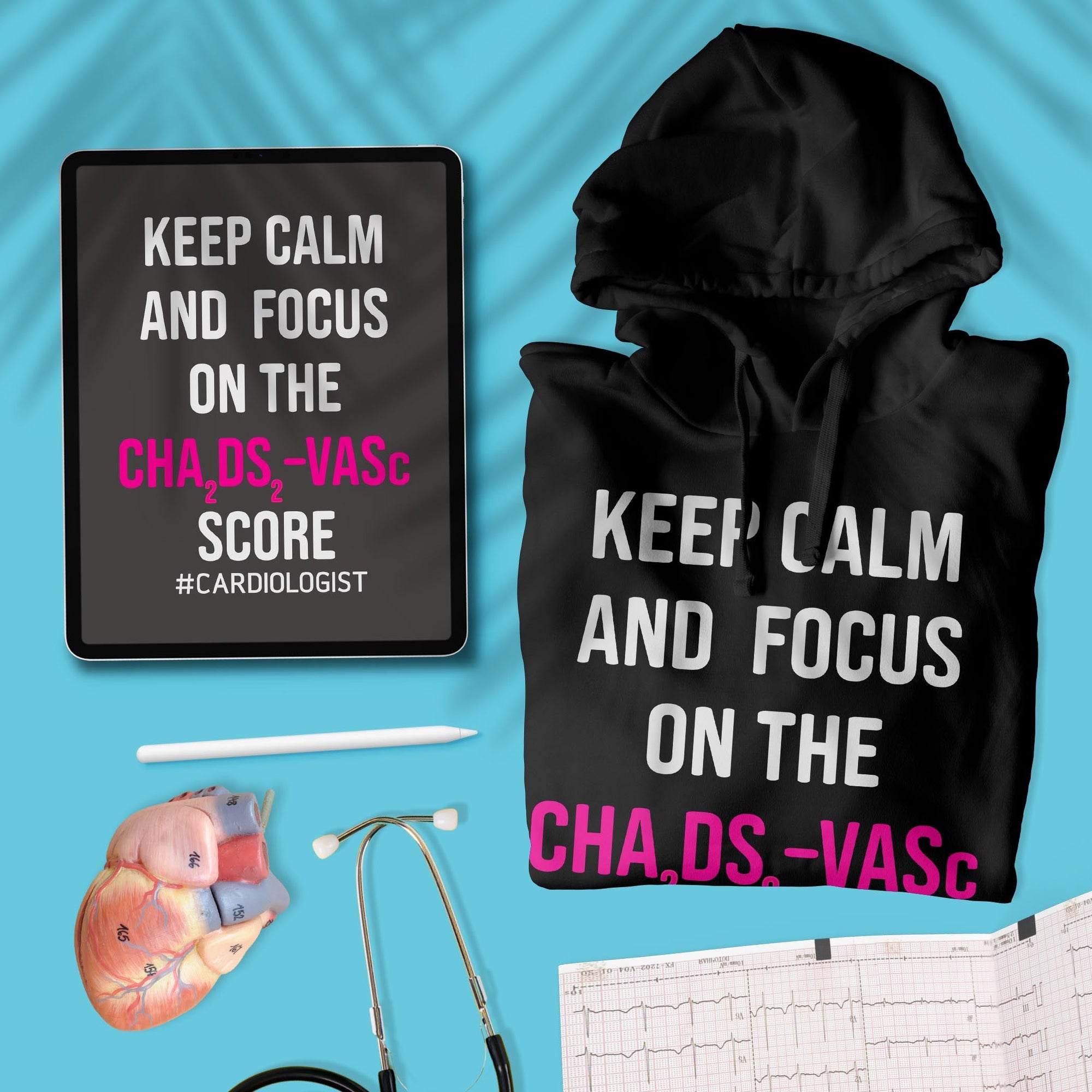 CHA2DS2-VASc Score - Unisex Hoodie