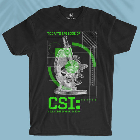CSI: Cell Investigation Scene - Unisex T-shirt