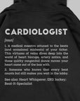 Definition Of Cardiologist - Personalized Unisex Zip Hoodie
