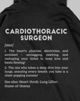 Definition Of Cardiothoracic Surgeon - Personalized Unisex Zip Hoodie