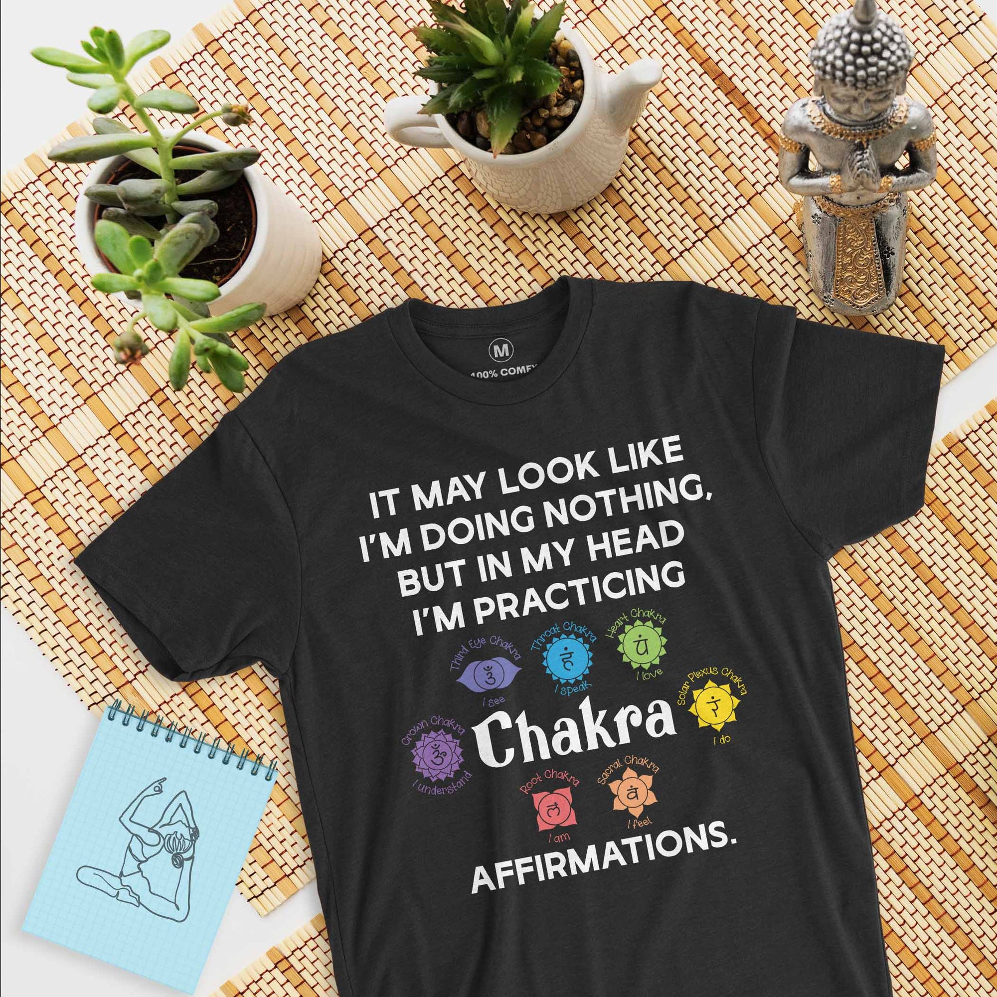 Chakra Affirmations - Unisex T-shirt