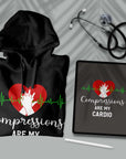 Compressions Are My Cardio - Unisex Hoodie