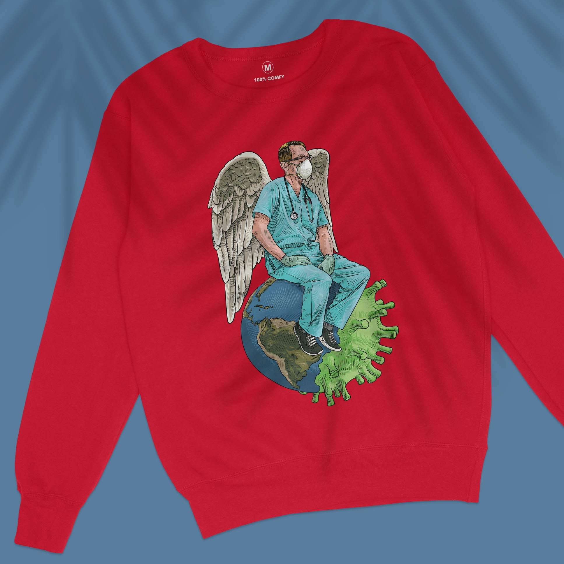 Doctor Angel - Corona Warrior - Unisex Sweatshirt