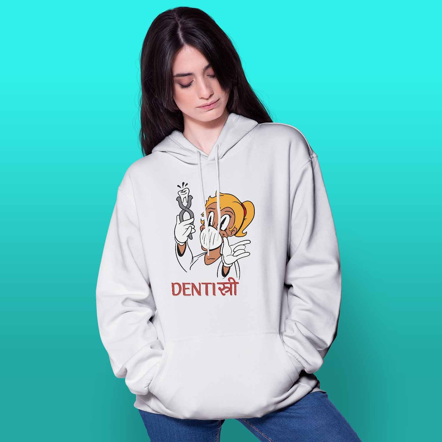 Hoodie for female dentists