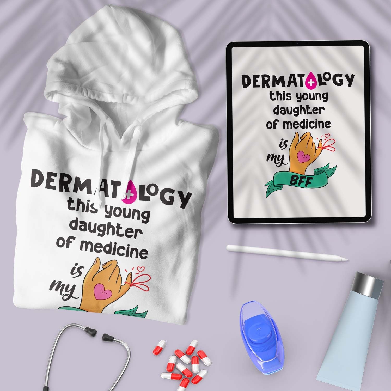 Dermatology Is My BFF - Unisex Hoodie