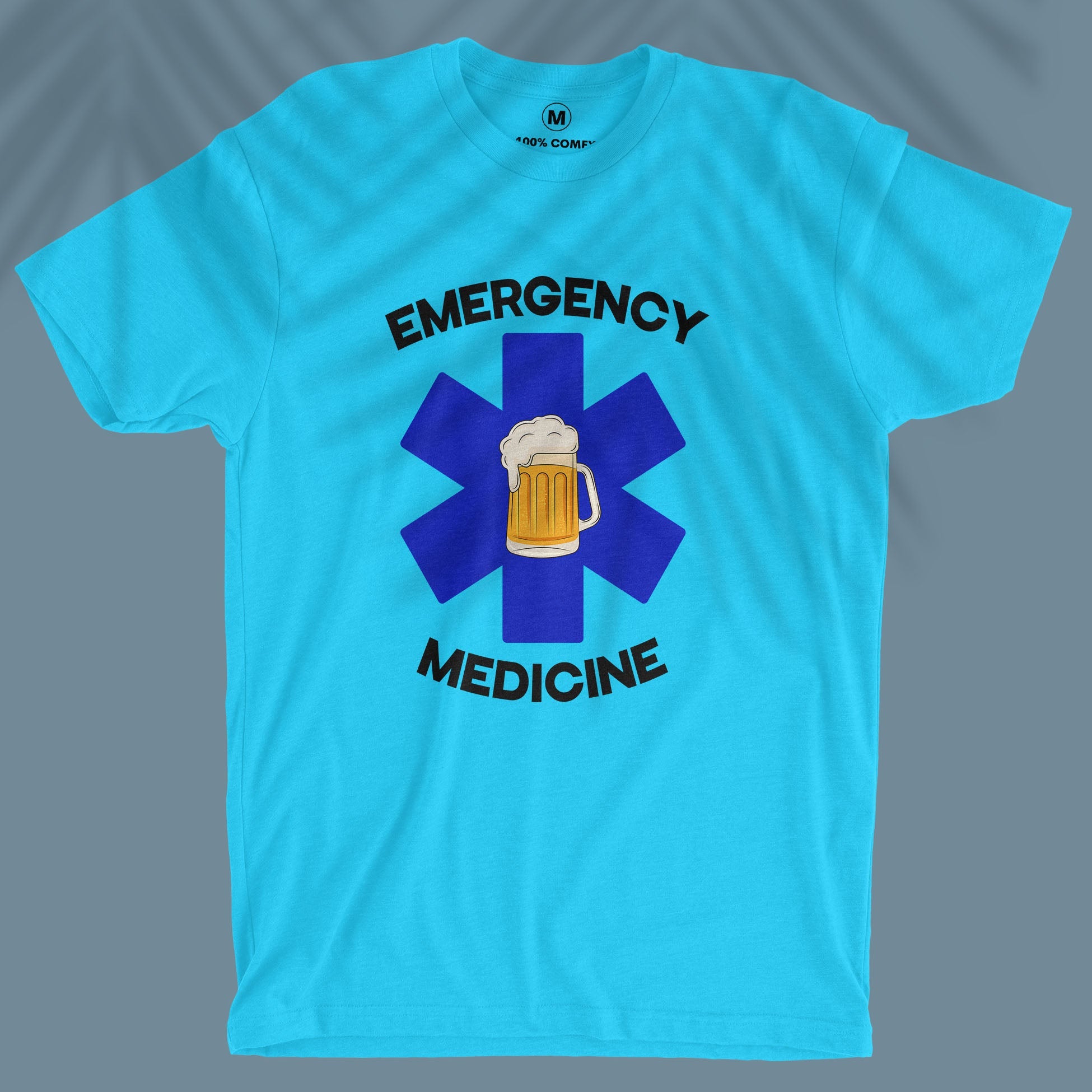 Emergency Medicine Beer T shirt Doctor T shirt for Men Made in India The Manan