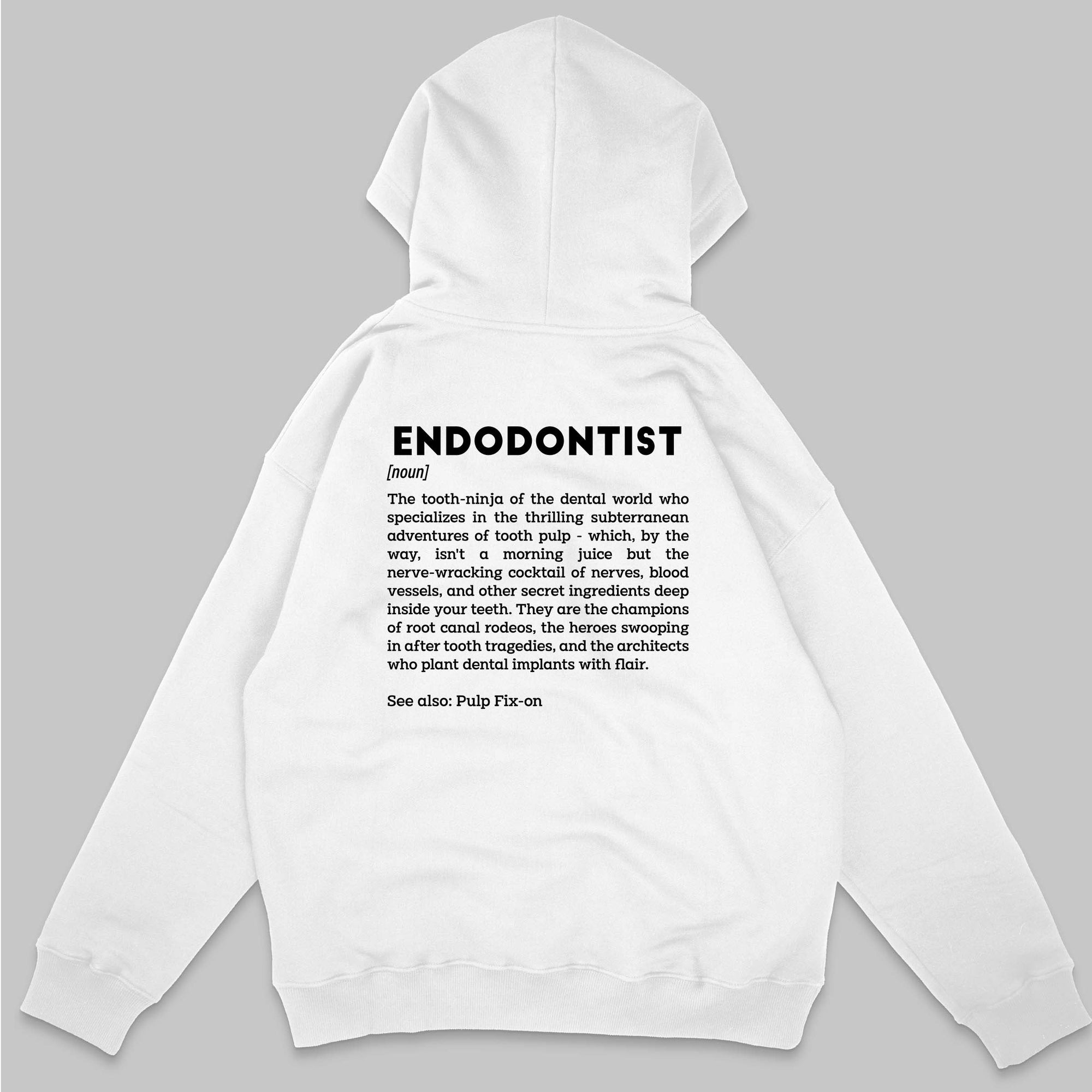 Definition Of Endodontist - Personalized Unisex Zip Hoodie