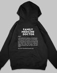 Definition Of Family Medicine Doctor - Personalized Unisex Zip Hoodie