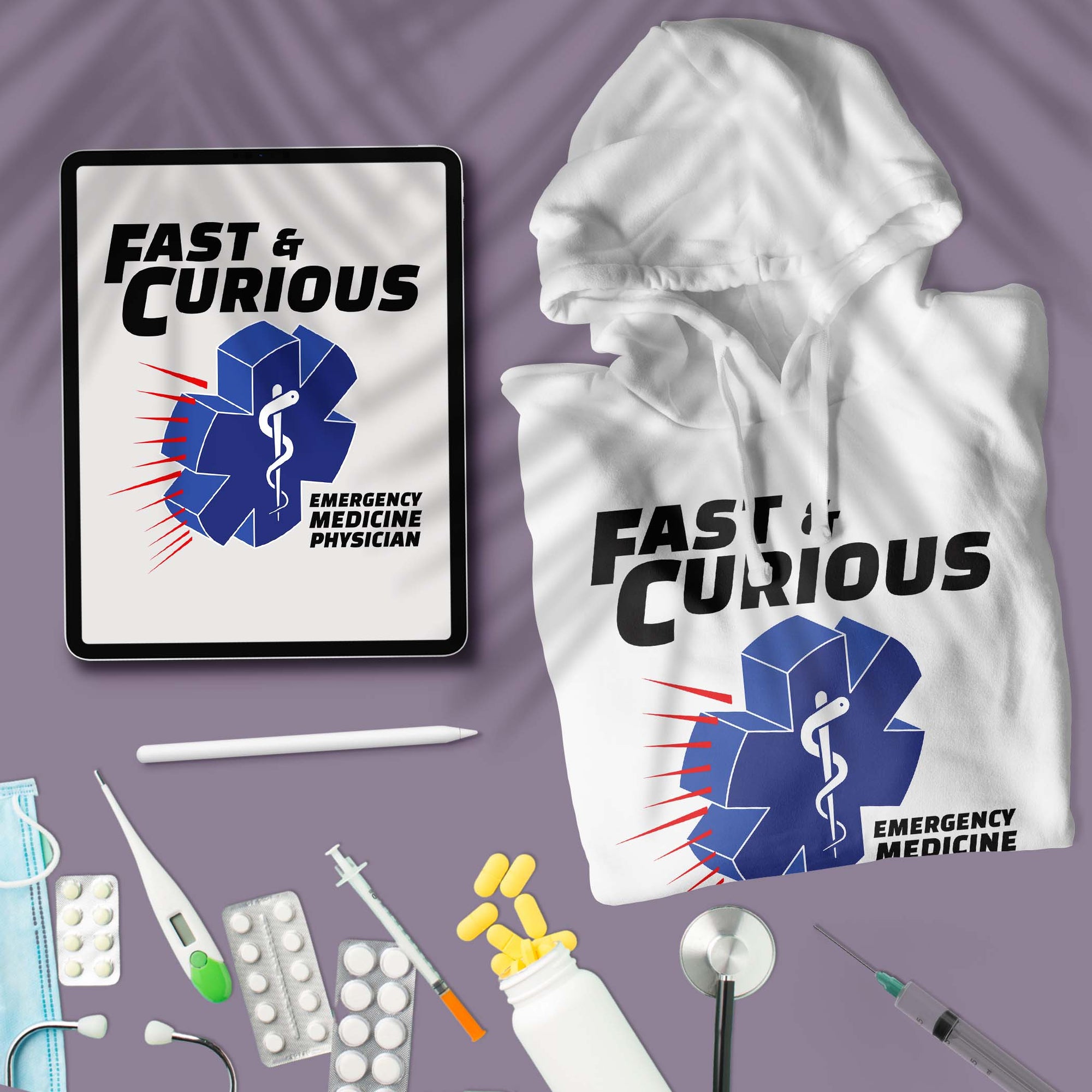 Fast &amp; Curious - Unisex Hoodie