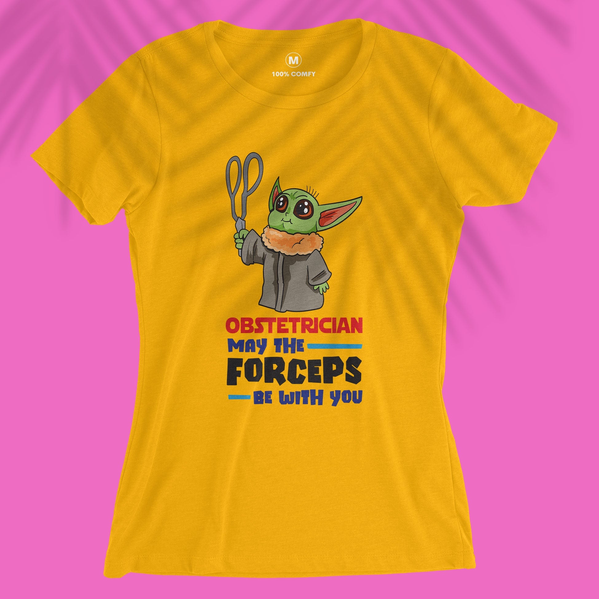 Forceps Delivery - Obstetrician Yoda - Women T-shirt