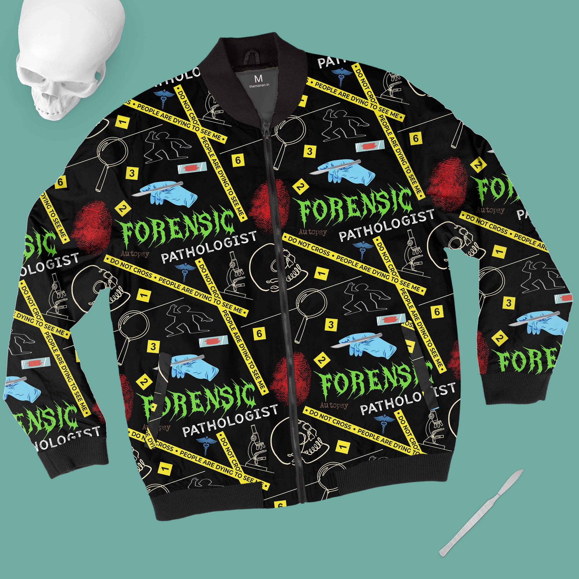 Forensic - Unisex Printed Jacket