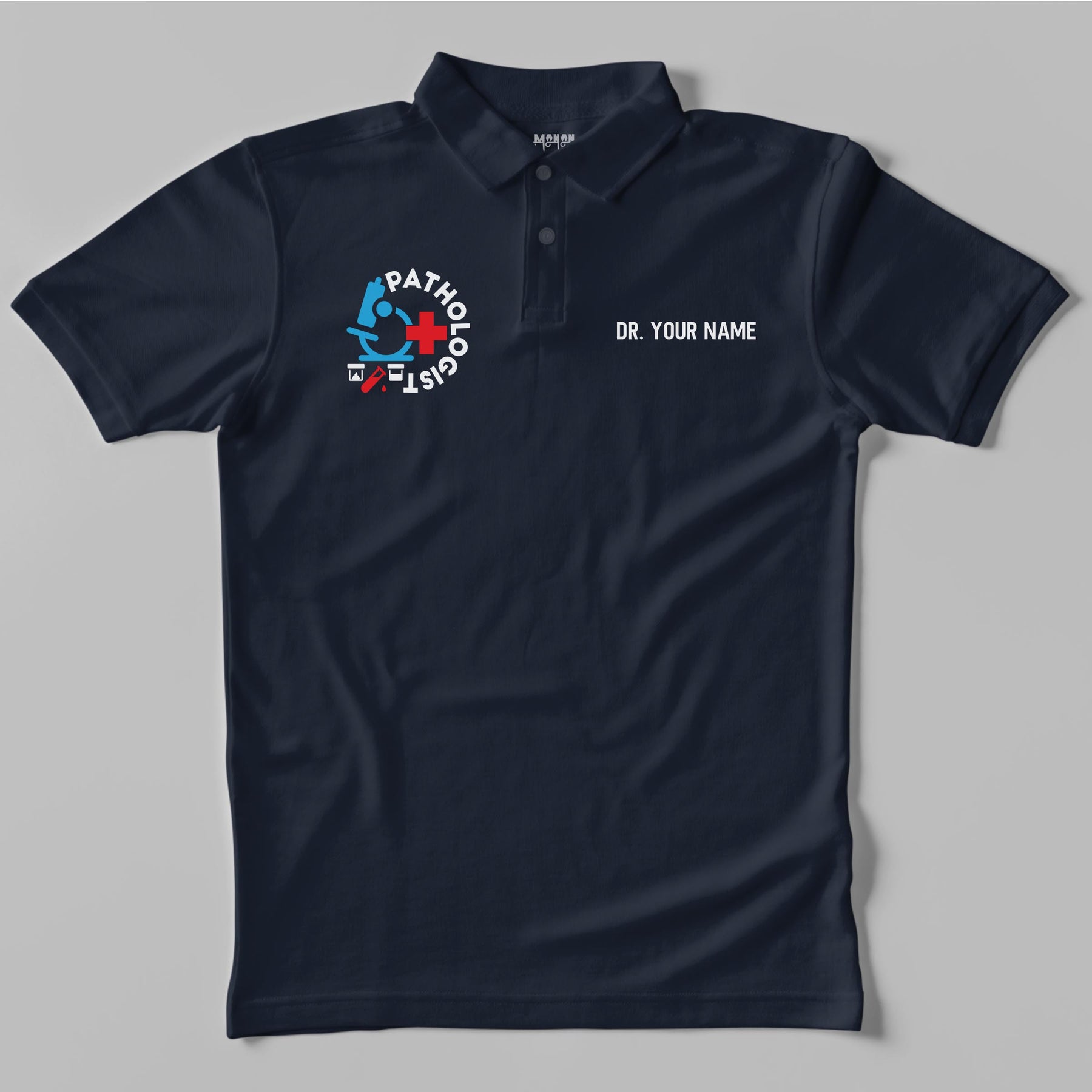 Definition Of Pathologist Personalized Unisex Polo T shirt