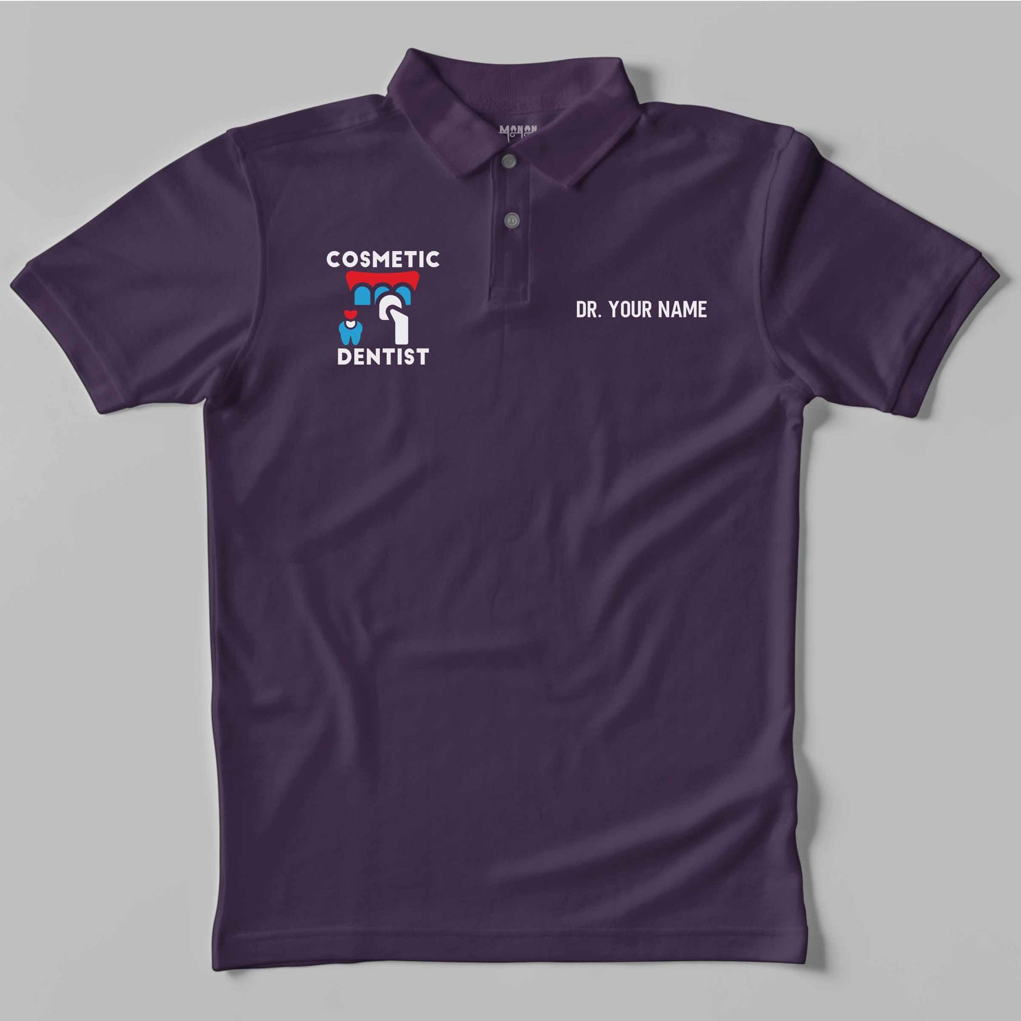 Definition Of Cosmetic Dentist - Unisex Polo T-shirt