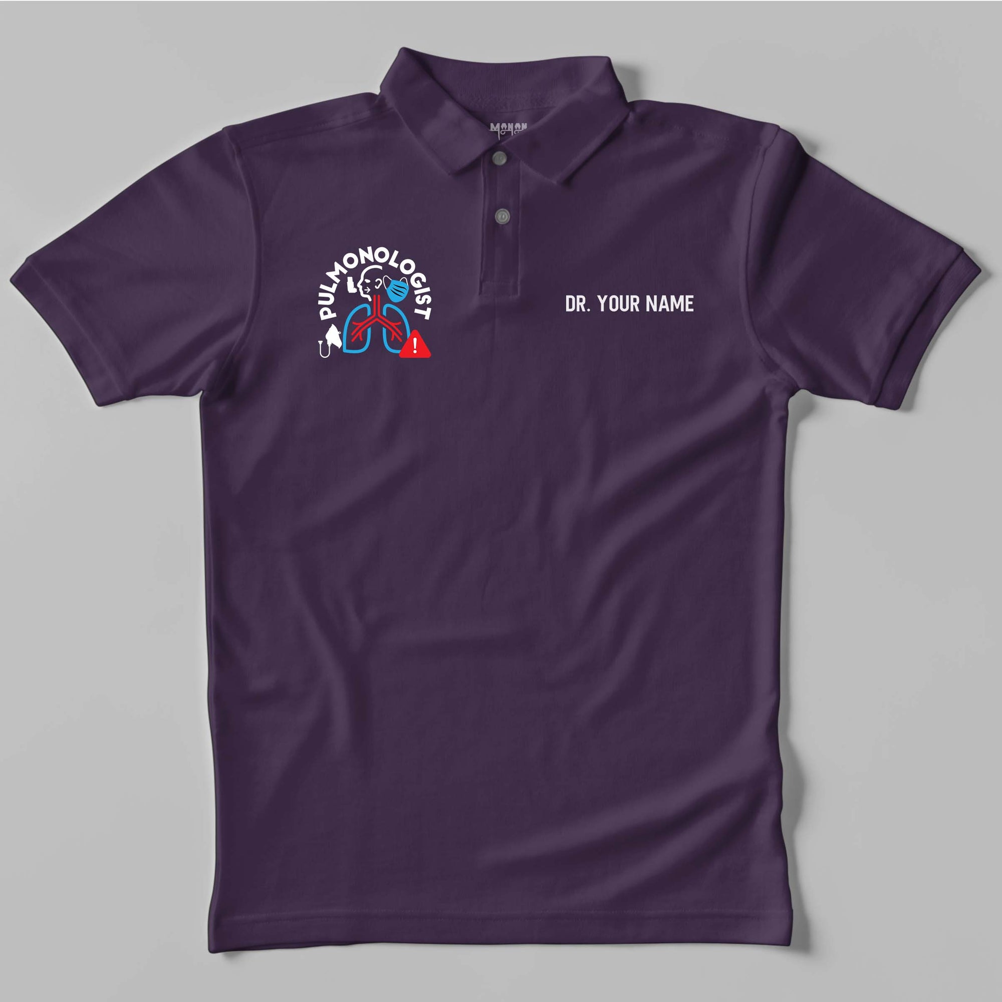 Definition Of Pulmonologist - Unisex Polo T-shirt