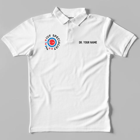 Definition Of IVF Specialist - Personalized Unisex Polo T-shirt