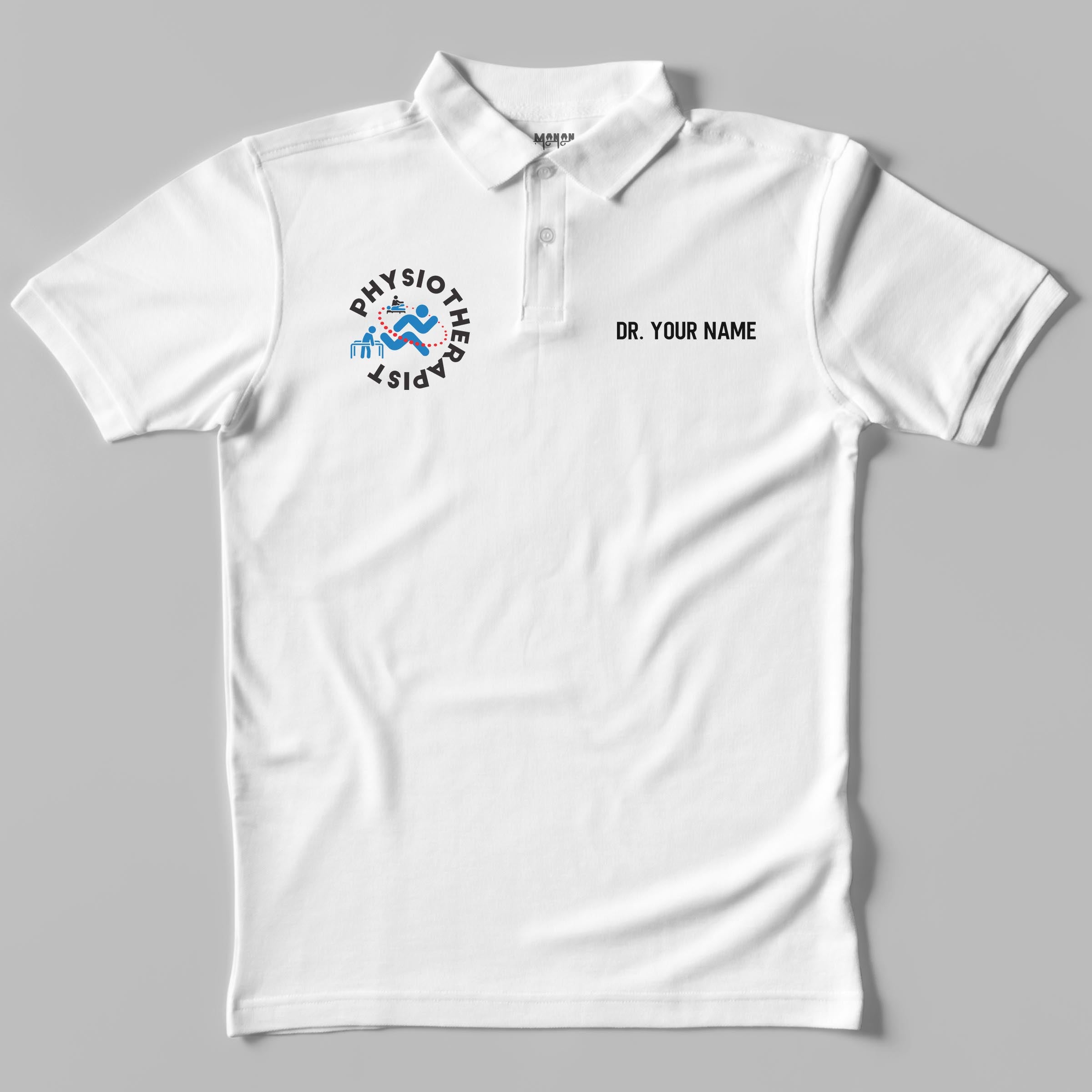 Definition Of Physiotherapist Unisex Polo T shirt themanan.in The Manan