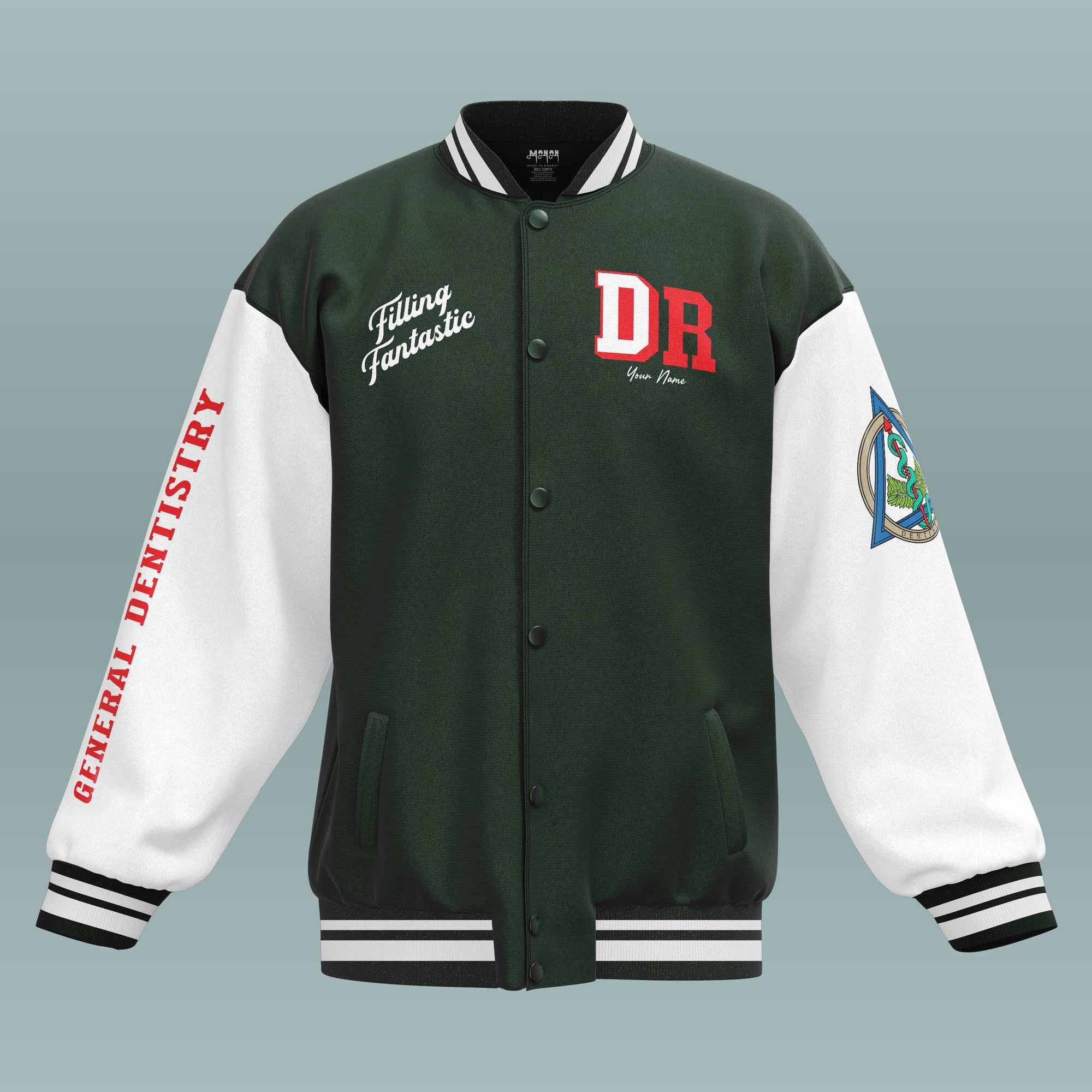 General Dentist - Personalized Varsity Jacket