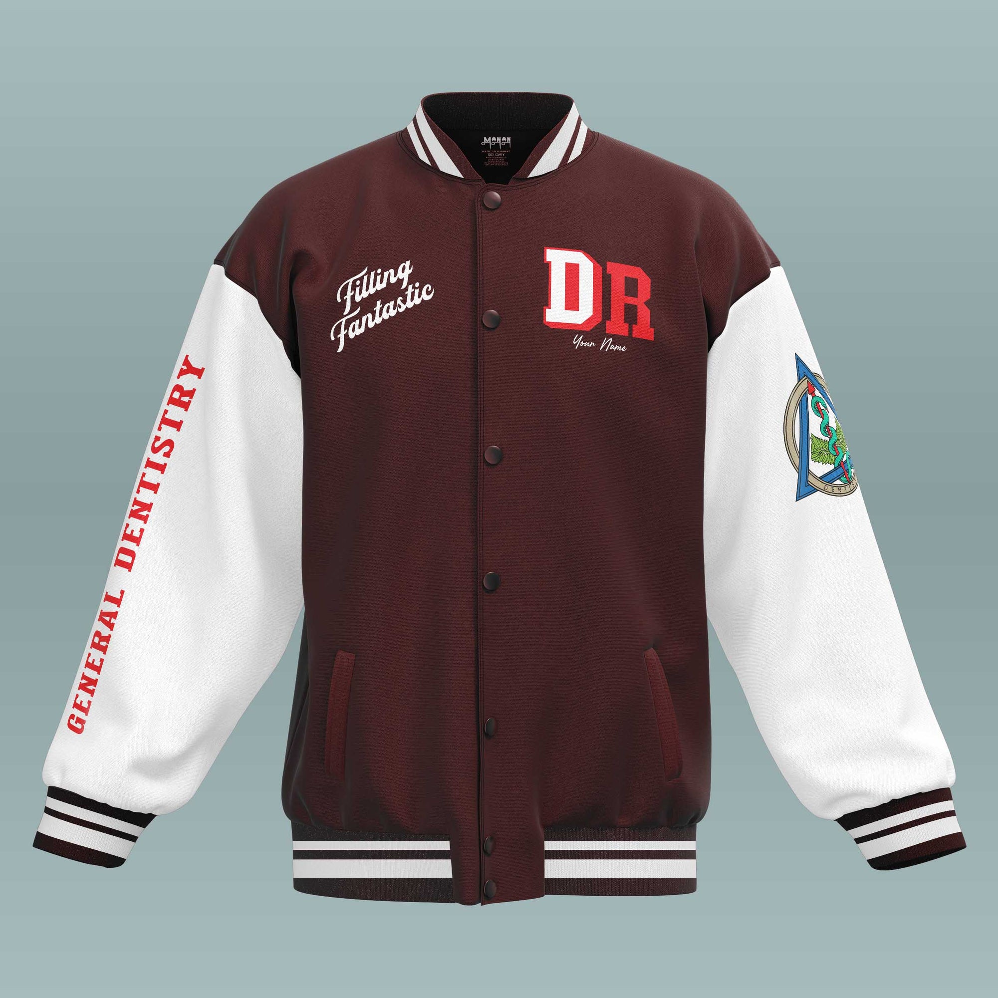 General Dentist - Personalized Varsity Jacket
