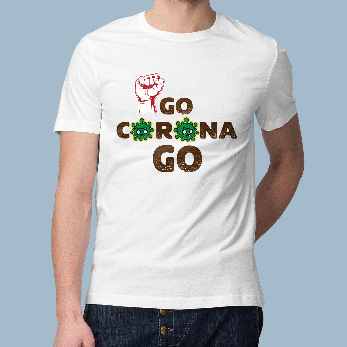 Go Corona Go - Men T-shirt